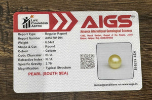 South Sea Pearl - 6.34 Carats