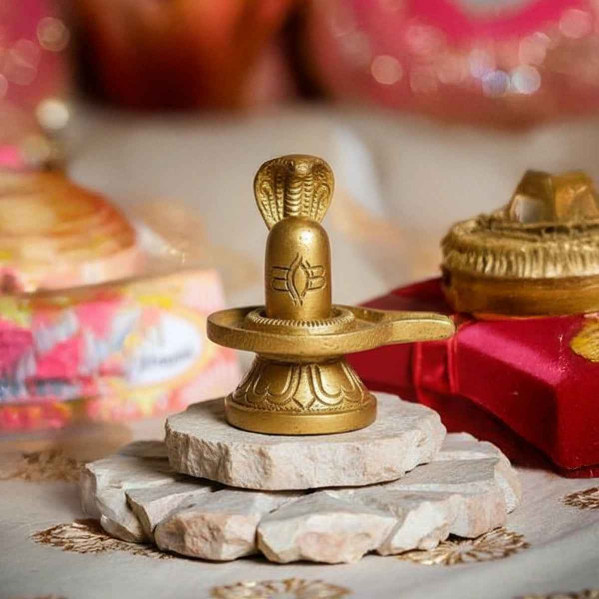 Original Peetal (Brass) shivling