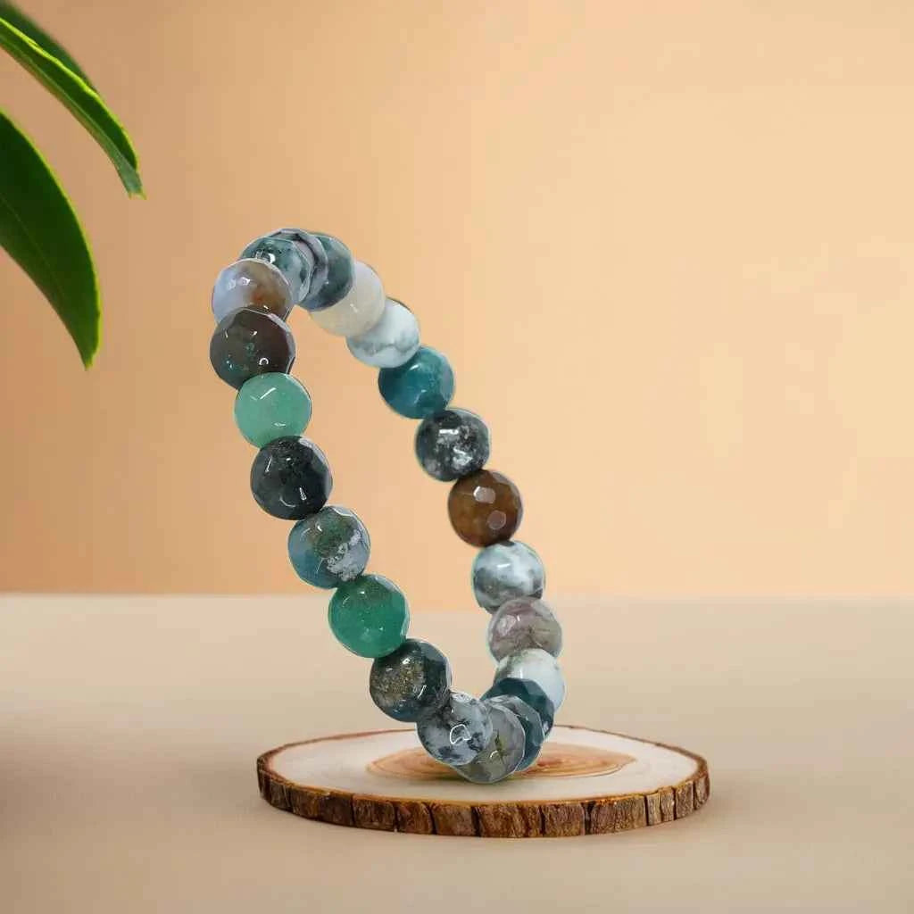 Bracelet for Mental Clarity – Faceted Agate