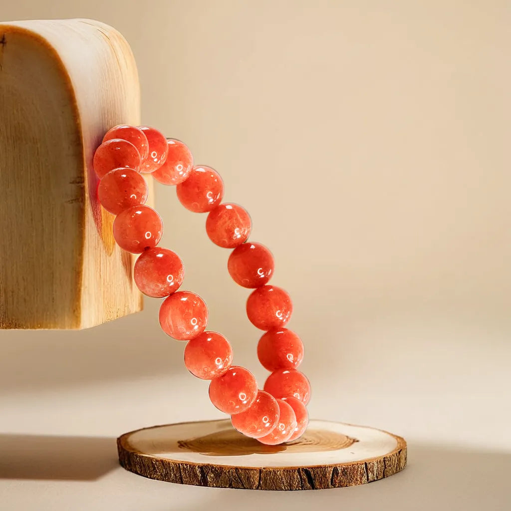 Natural Sunstone Bracelet