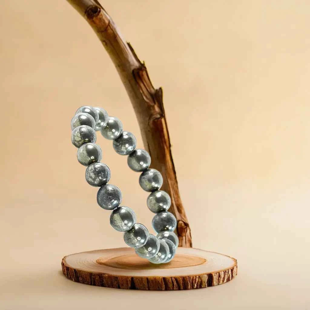Bracelet for Abundance – Pyrite Bracelet