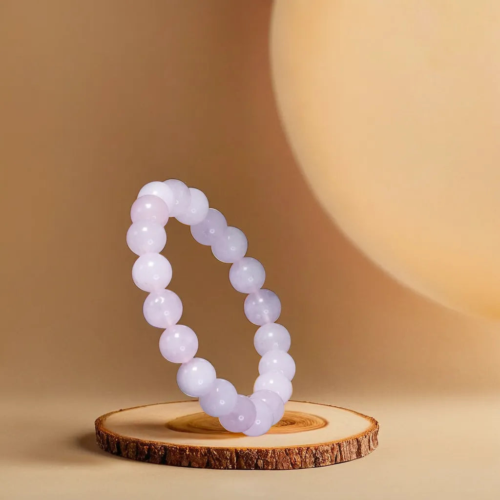 Rose Quartz Beaded Bracelet