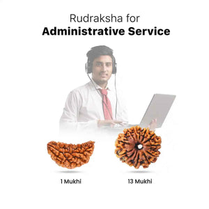 Rudraksha For Administrative Service