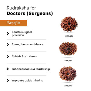 Rudraksha for Doctors (Surgeons)