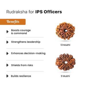 Rudraksha for IPS Officers
