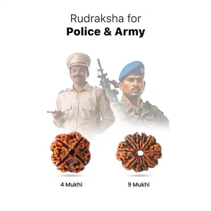 Rudraksha for Police & Army