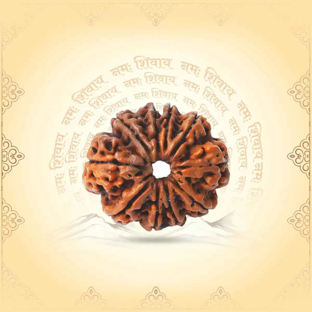 9 Mukhi Rudraksha (Nepal Origin) – Shakti Bead for Energy, Fearlessness & Power