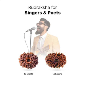 Rudraksha for Singers & Poets