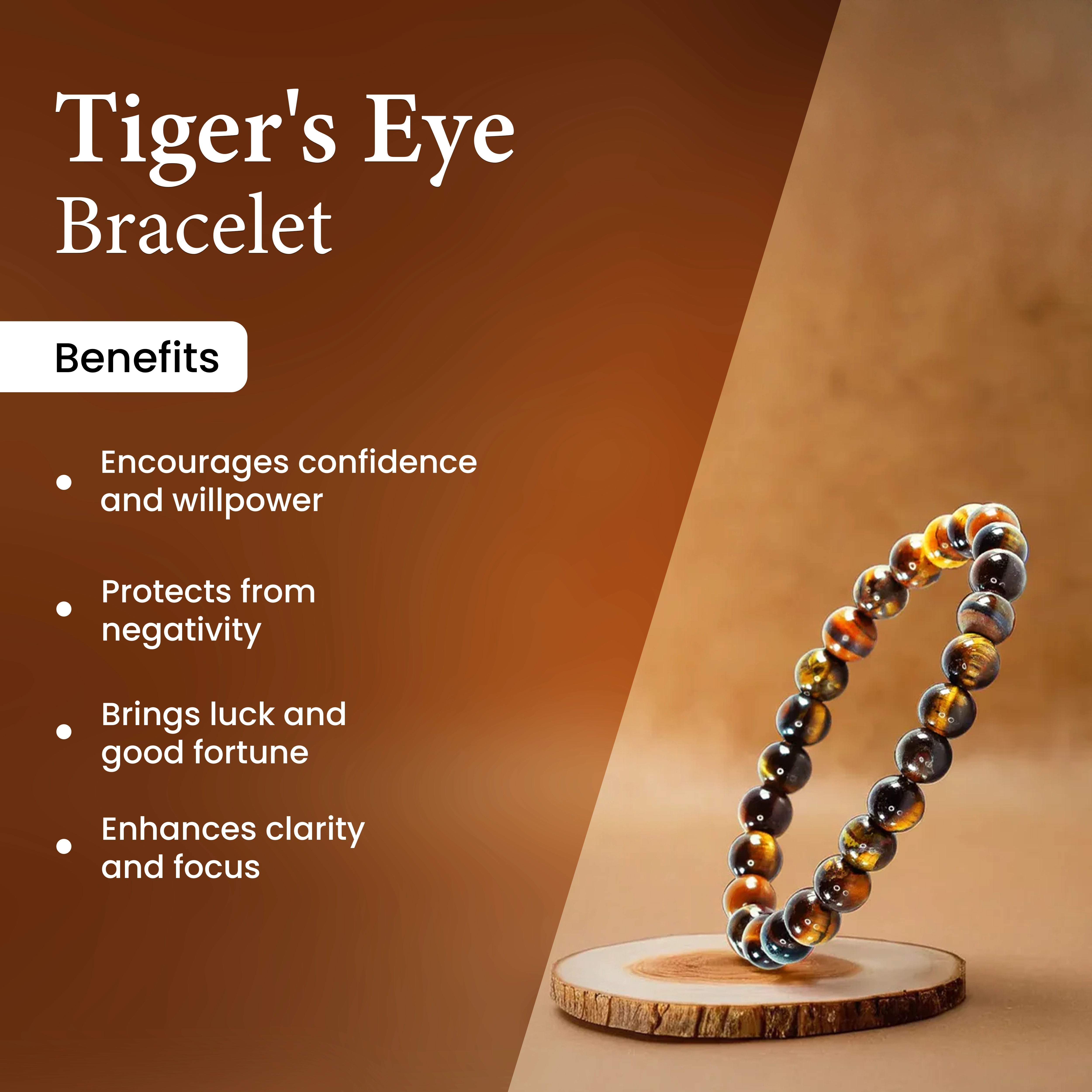 Bracelet for Action Plane – Tiger Eye Bracelet