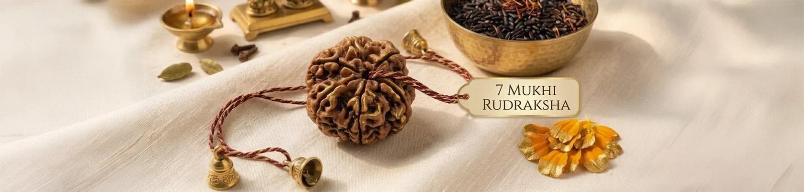 7 Mukhi Rudraksha Benefits: Wealth, Stability, and Spiritual Growth