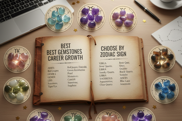 Best Gemstones for Career Growth: Choose by Zodiac Sign