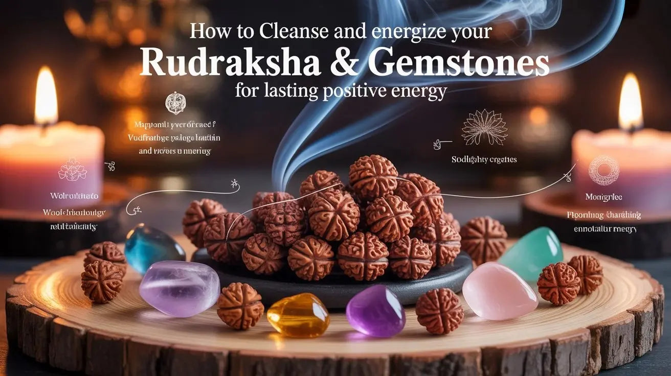 How to Cleanse and Energize Your Rudraksha 