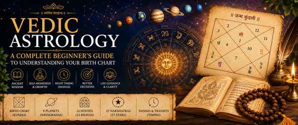 Vedic Astrology: A Complete Beginner's Guide to Understanding Your Birth Chart