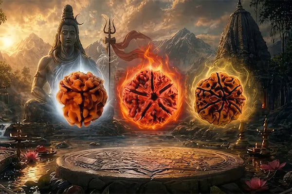 3 Mukhi vs 5 Mukhi vs 7 Mukhi Rudraksha: Which One Should You Choose?