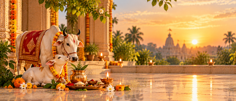 Gopashtami & Akshaya (Amla) Navami 2026: Gau Puja Vidhi & Remedies for Lasting Prosperity