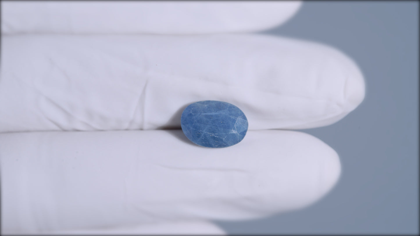
                    
                      Natural Blue Sapphire (Neelam) 6.19 Carats - Media 4
                    
                  