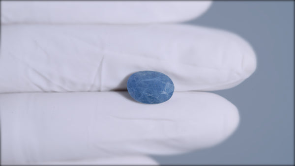 Natural Blue Sapphire (Neelam) 6.19 Carats - Media 4