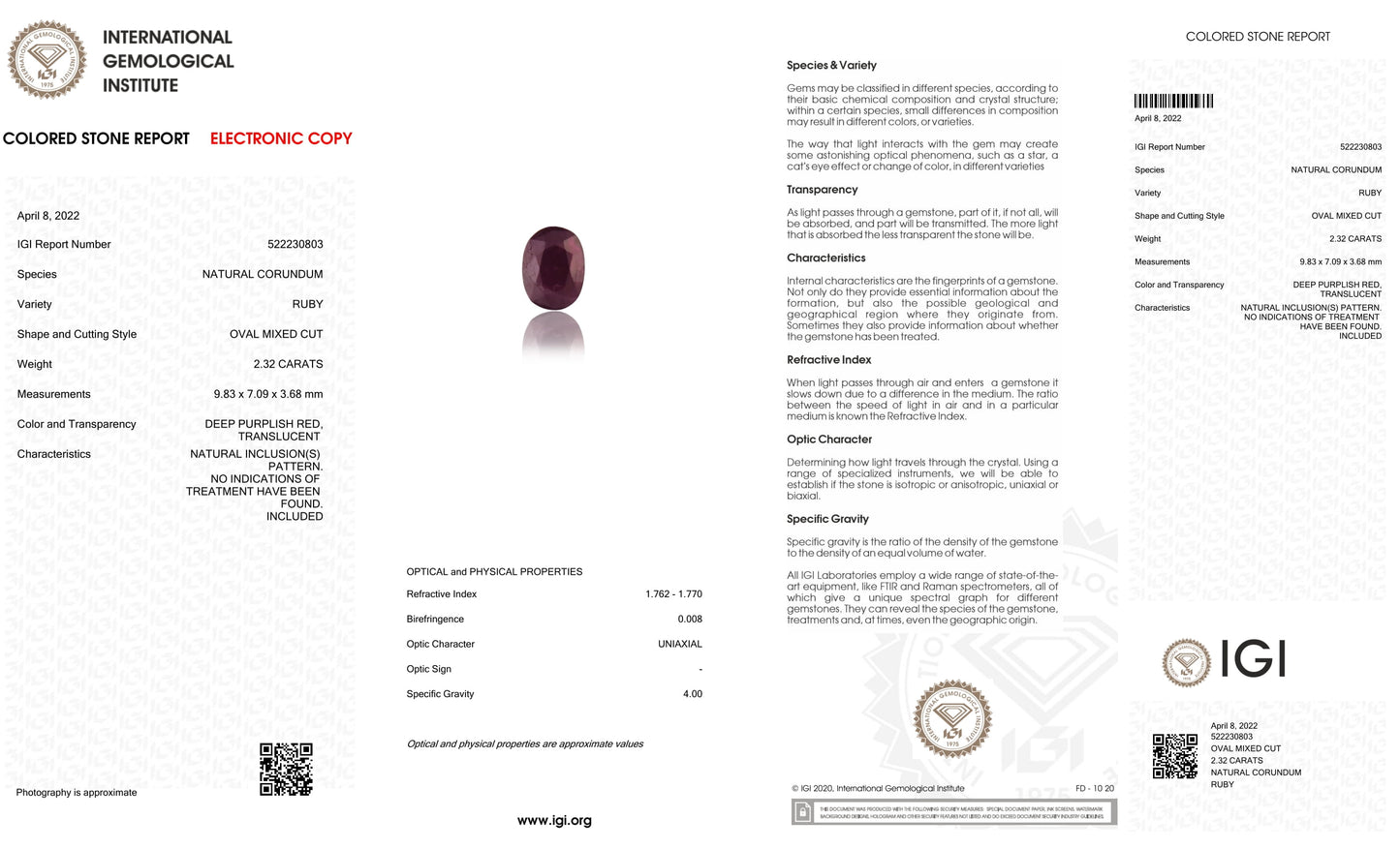 
                    
                      Natural Ruby (Manik) 2.32 Carats - Media 6
                    
                  