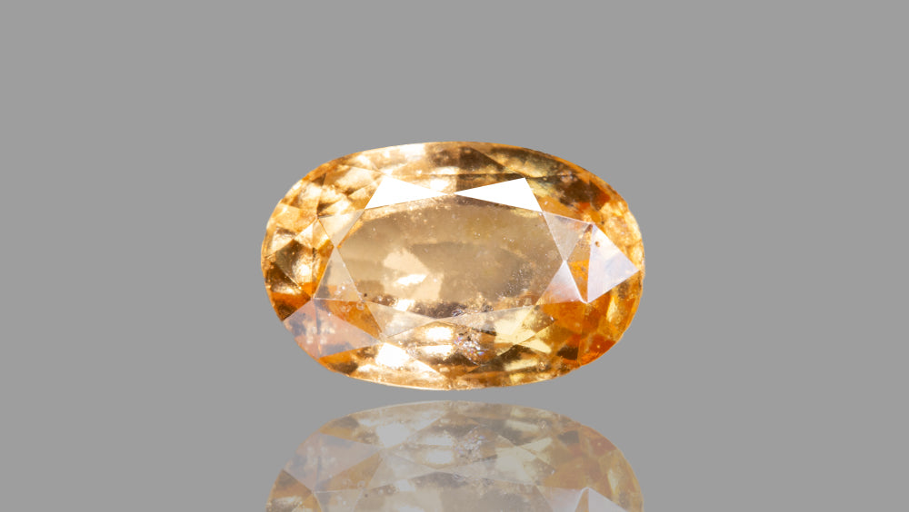 NATURAL HESSONITE (GOMED) 6.06  CARATS - Hessonite (Gomed)