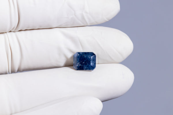 NATURAL BLUE SAPPHIRE (NEELAM) 5.66 CARATS - Media 4