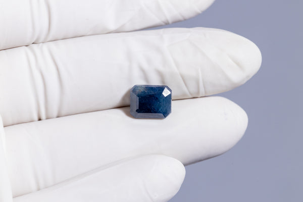 Natural Blue Sapphire (Neelam) 6.34 Carats - Media 4