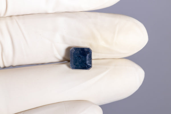 Natural Blue Sapphire (Neelam) 5.18 Carats - Media 4