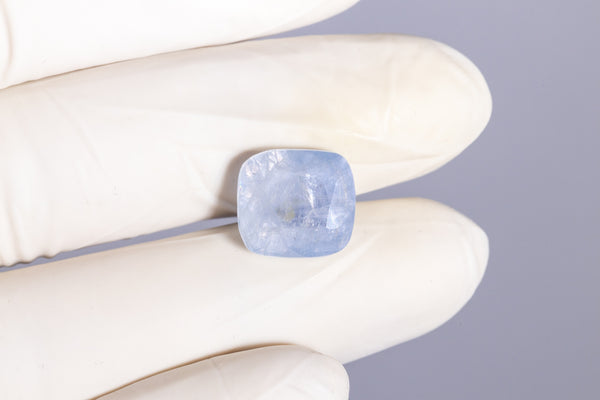 Natural Blue Sapphire (Neelam) 12.26 Carats - Media 4