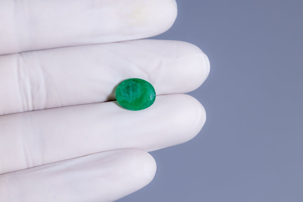 Minor Oil Natural Zambian Emerald (Panna) 2.97 Carats - Media 4