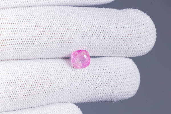 NATURAL PINK SAPPHIRE 2.81 CARATS - Media 4