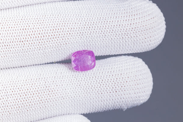NATURAL PINK SAPPHIRE 3.15 CARATS - Media 4