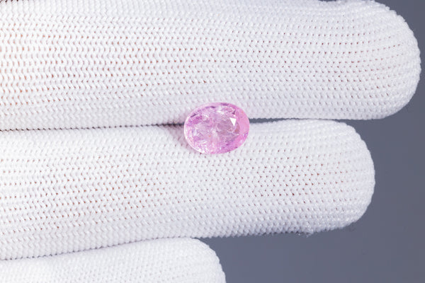 NATURAL PINK SAPPHIRE 3.37 CARATS - Media 4
