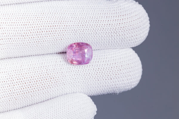 NATURAL PINK SAPPHIRE 4.24 CARATS - Media 4