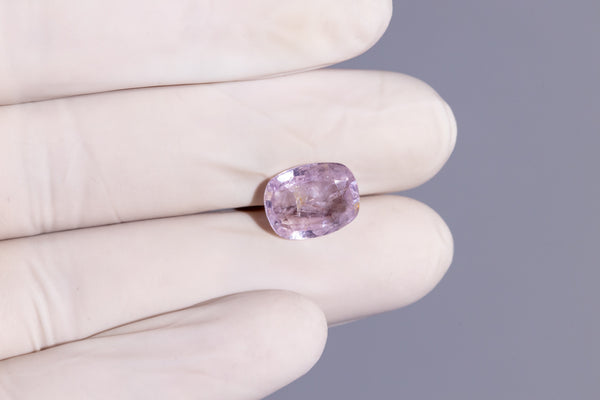 NATURAL PINK SAPPHIRE 6.66 CARATS - Media 4