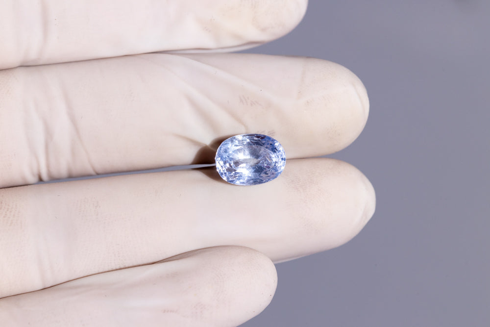 
                    
                      Natural Blue Sapphire (Neelam) 7.38 Carats - Media 4
                    
                  