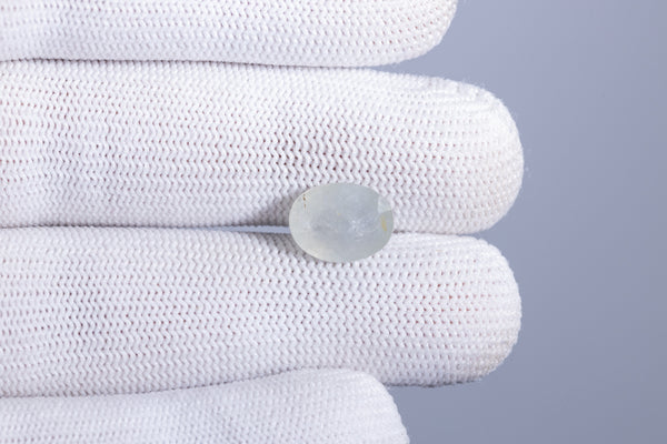 Natural Blue Sapphire (Neelam) 5.63 Carats - Media 4