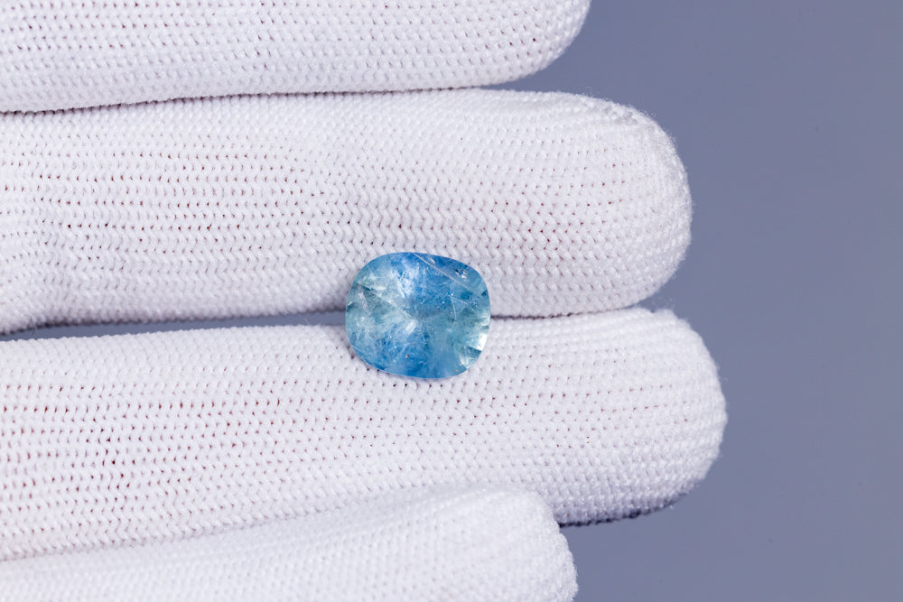 
                    
                      Natural Blue Sapphire (Neelam) 6.08 Carats - Media 4
                    
                  