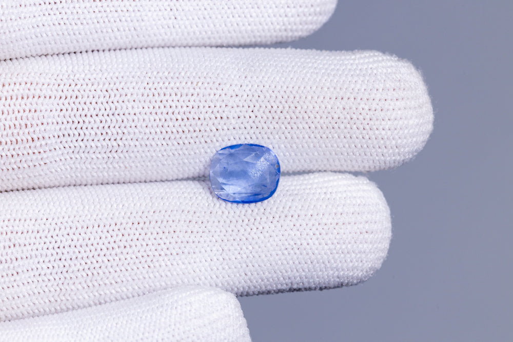 
                    
                      Natural Blue Sapphire (Neelam) 3.43 Carats - Media 4
                    
                  