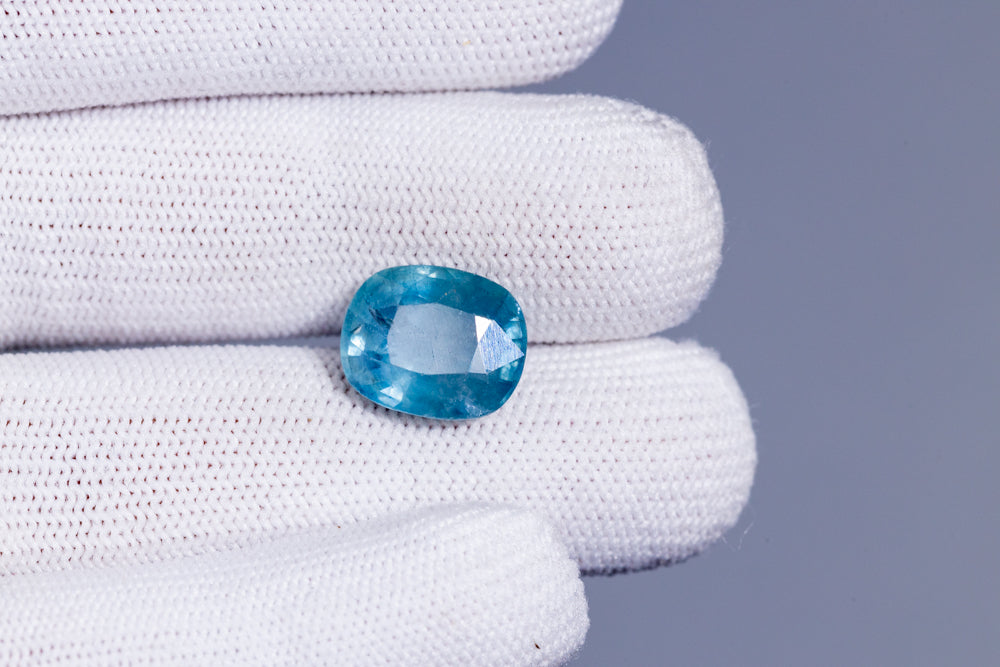 
                    
                      Natural Blue Sapphire (Neelam) 9.64 Carats - Media 4
                    
                  