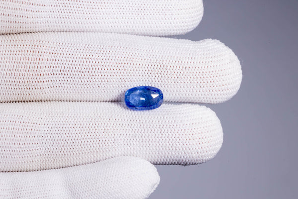 Natural Blue Sapphire (Neelam) 5.03 Carats - Media 4