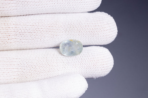 Natural Blue Sapphire (Neelam) 7.92 Carats - Media 4