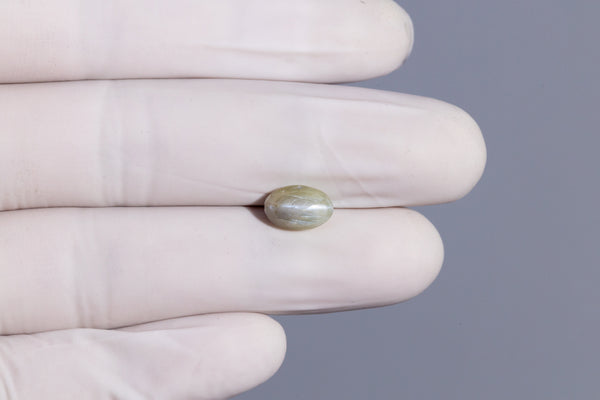 NATURAL CAT'S EYE (Lehsuniya) 4.34 Carats - Media 4