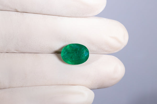 Natural Zambian Emerald (Panna) 4.64 Carats - Media 4