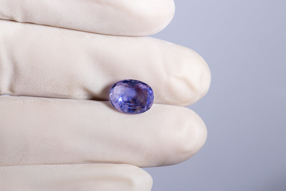 
                    
                      Natural Blue Sapphire (Neelam) 4.68 Carats - Media 3
                    
                  