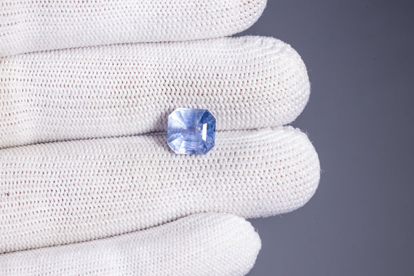 Natural Blue Sapphire (Neelam) 5.56 Carats - Media 4
