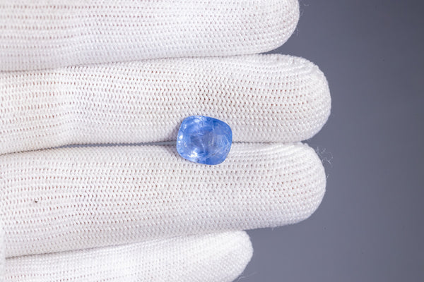 Natural Blue Sapphire (Neelam) 5.98 Carats - Media 4