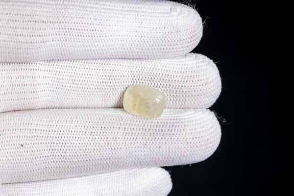 NATURAL WHITE SAPPHIRE 6.69 CARATS - Media 4