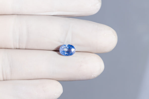 Kashmir Blue Sapphire (Neelam) 3.77 Carats - Media 4