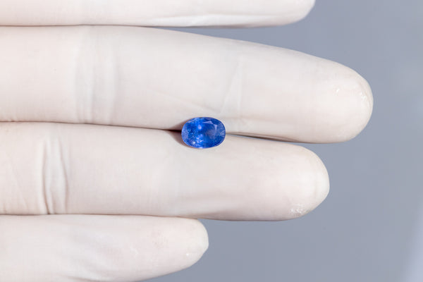 Kashmir Blue Sapphire (Neelam) 2.37 Carats - Media 4