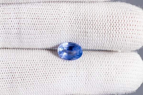 Natural Blue Sapphire (Neelam) 2.78 Carats - Media 4