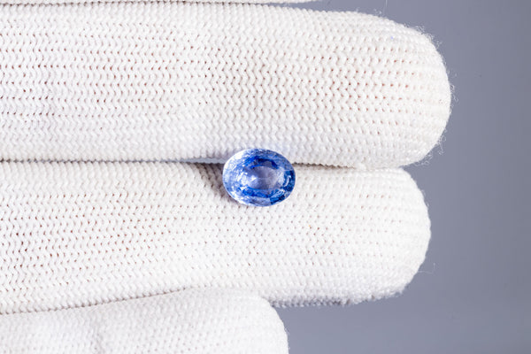 Natural Blue Sapphire (Neelam) 3.04 Carats - Media 4